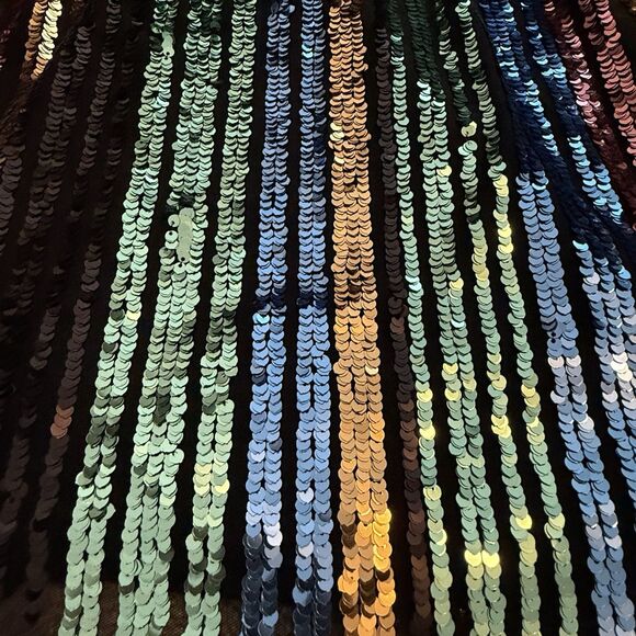 Show Me Your Mumu Vivian Slip Dress Rainbow Sequins Women's S Party Cocktail - Picture 5 of 8